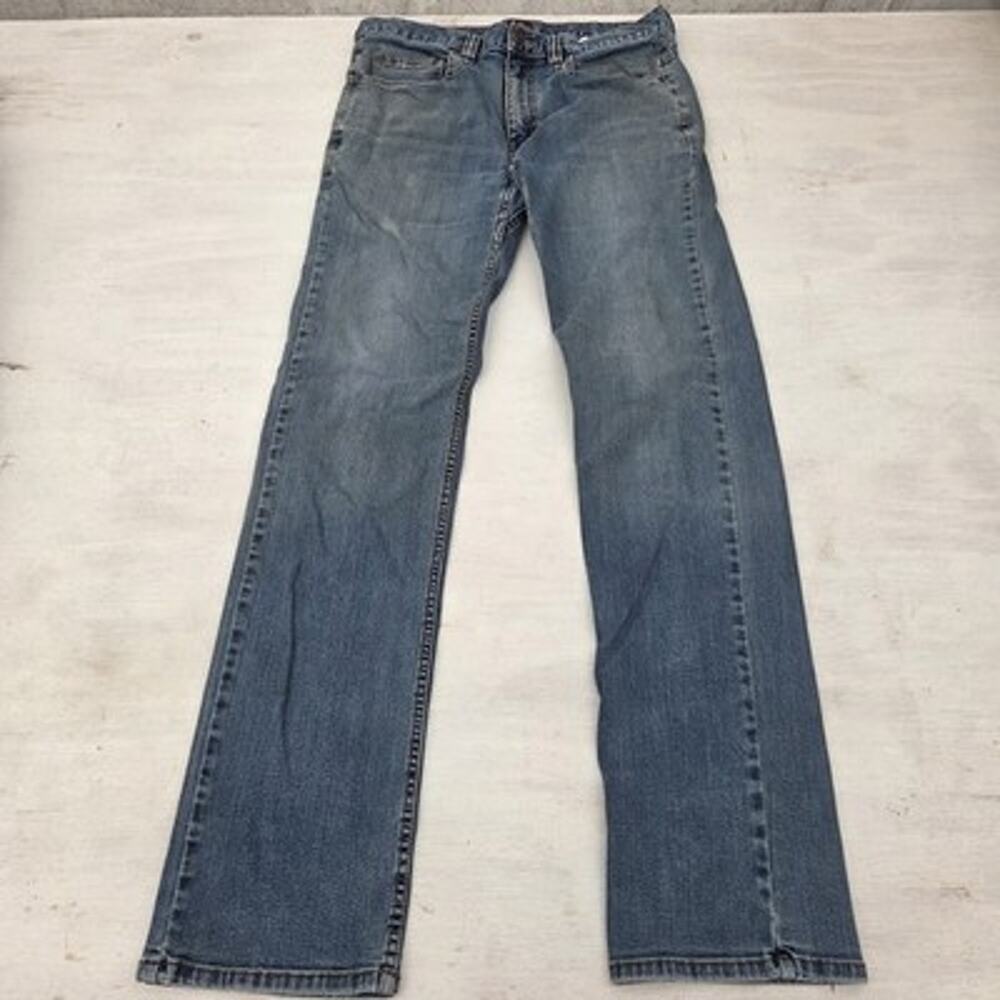 Ridgecut Jeans Mens Sz 34x35 Medium Dark Wash Toughwear Straight Leg